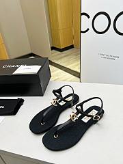 Chanel Summer Sandals Black/White - 3