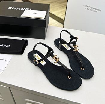 Chanel Summer Sandals Black/White