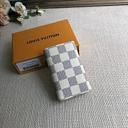 Louis Vuitton 6 Key Holder Damier Azur Size 10 x 7 cm - 6