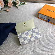 Louis Vuitton 6 Key Holder Damier Azur Size 10 x 7 cm - 2