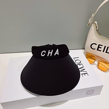 Chanel Hat Black/Beige
