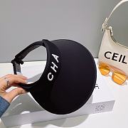 Chanel Hat Black/Beige - 6