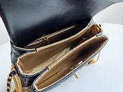 Chanel Gold Coin Underarm Bag Black AS3378 Size 15 x 20 x 9 cm - 4