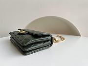 Chanel CF Flap Bag Dark Green Size 14 x 22 x 8 cm - 2