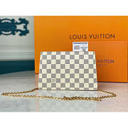 Louis Vuitton Croisette Chain Wallet Size 21 x 13.5 x 5 cm - 2
