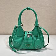 Prada Moon Handbags Green 1BA381 Size 22.5 x 16 x 7.5 cm - 1