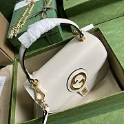 Gucci Blondie Top-Handle Bag White Size 23 x 15 x 11 cm - 6