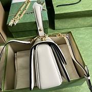 Gucci Blondie Top-Handle Bag White Size 23 x 15 x 11 cm - 5
