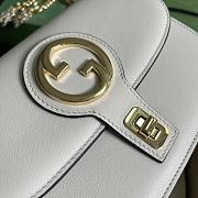 Gucci Blondie Top-Handle Bag White Size 23 x 15 x 11 cm - 4
