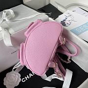 Chanel Small Backpack Pink Size 17.5 x 16.5 x 10 cm - 5