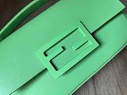 Fendi Baguette Phone Pouch Green Patent Size 19 x 14 x 4 cm - 3