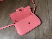 Fendi Baguette Phone Pouch Pink Patent Size 19 x 14 x 4 cm - 3