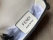 Fendi Nano Baguette Charm White Bag Size 10 x 6 x 2.5 cm - 5
