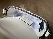 Fendi Nano Baguette Charm White Bag Size 10 x 6 x 2.5 cm - 4