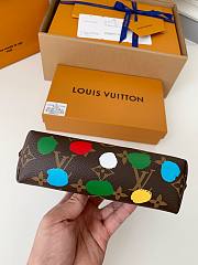 Louis Vuitton M81895 LV x YK Cosmetic Pouch Size 17 x 12 x 6 cm - 4