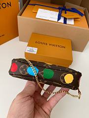  Louis Vuitton x Yayoi Kusama Mini Pochette Accessoires Size 15.5 x 10.5 x 4 cm - 6