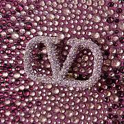 Valentino Garavani Vsling Top Handle Bag Purple Size 19 x 13 x 9 cm - 2