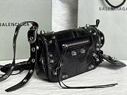 Balenciaga XS Le Cagole Leather Bag Black Size 24 x 14 x 5 cm - 3