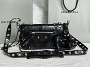 Balenciaga XS Le Cagole Leather Bag Black Size 24 x 14 x 5 cm - 2