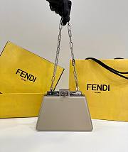 Fendi Peekaboo Cut Leather Bag Size 11 x 20.5 x 14 cm - 1
