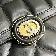 Gucci Deco Small Shoulder Bag Black Size 25 x 19.5 x 8 cm - 4