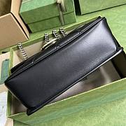 Gucci Deco Small Shoulder Bag Black Size 25 x 19.5 x 8 cm - 2