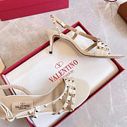 Valentino Studded Heels White - 3