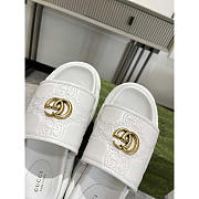 Gucci White Shoes  - 3