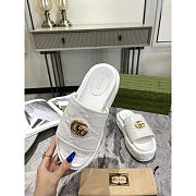 Gucci White Shoes  - 5