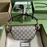 Gucci GG Top Handle Mini Bag With Web Size 18 x 10 x 4.5 cm - 4