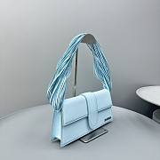 Jacquemus Blue 'Le Bambino Long Ficiu' Bag Size 26 x 14 cm - 5