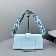 Jacquemus Blue 'Le Bambino Long Ficiu' Bag Size 26 x 14 cm - 3