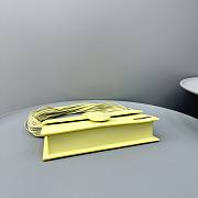 Jacquemus Yellow 'Le Bambino Long Ficiu' Bag Size 26 x 14 cm - 6