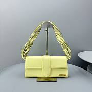 Jacquemus Yellow 'Le Bambino Long Ficiu' Bag Size 26 x 14 cm - 3