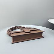 Jacquemus Brown 'Le Bambino Long Ficiu' Bag Size 26 x 14 cm - 6
