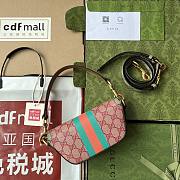 Gucci GG Top Handle Mini Bag With Web 01 Size 18 x 10 x 4.5 cm - 5