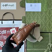 Gucci GG Matelassé Handbag Brown Size 25 x 15 x 8 cm - 6