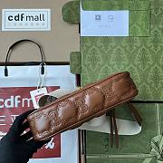 Gucci GG Matelassé Handbag Brown Size 25 x 15 x 8 cm - 5