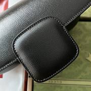 Gucci Black Horsebit 1955 Small Shoulder Bag Size 24 x 13 x 5 cm - 6