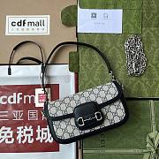 Gucci Horsebit 1955 Small Shoulder Bag 01 Size 24 x 13 x 5 cm - 1
