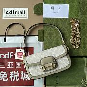 Gucci Horsebit 1955 Small Shoulder Bag 02 Size 24 x 13 x 5 cm - 1
