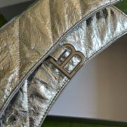Balenciaga Crush Small Leather Shoulder Bag Size 25 x 15 x 8 cm - 2
