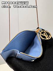 Louis Vuitton LV Romy Card Holder Monogram Canvas Blue Size 12 x 8 x 0.8 cm - 2