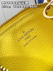 Louis Vuitton LV Romy Card Holder Monogram Canvas Yellow Size 12 x 8 x 0.8 cm - 4