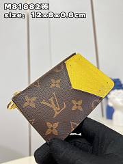Louis Vuitton LV Romy Card Holder Yellow Size 12 x 8 x 0.8 cm - 5