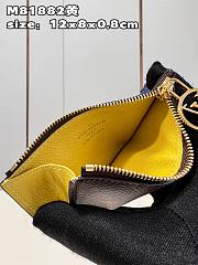 Louis Vuitton LV Romy Card Holder Yellow Size 12 x 8 x 0.8 cm - 3