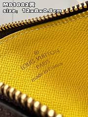 Louis Vuitton LV Romy Card Holder Yellow Size 12 x 8 x 0.8 cm - 2