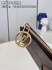 Louis Vuitton LV Romy Card Holder Brown Size 12 x 8 x 0.8 cm - 6