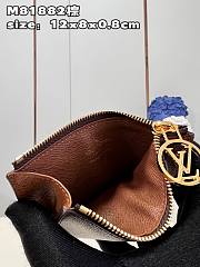 Louis Vuitton LV Romy Card Holder Brown Size 12 x 8 x 0.8 cm - 4