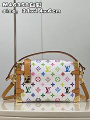 Louis Vuitton LV Side Trunk Monogram Canvas White Size 21 x 14 x 6 cm - 5